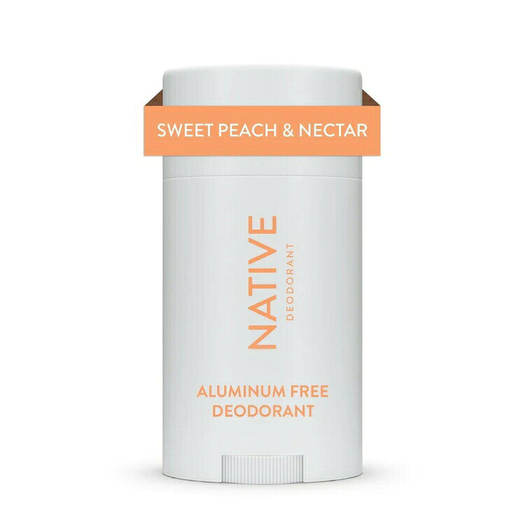 ネイティブ デオドラント アルミニウムフリー スイートピーチ＆ネクター 75g Nativ...