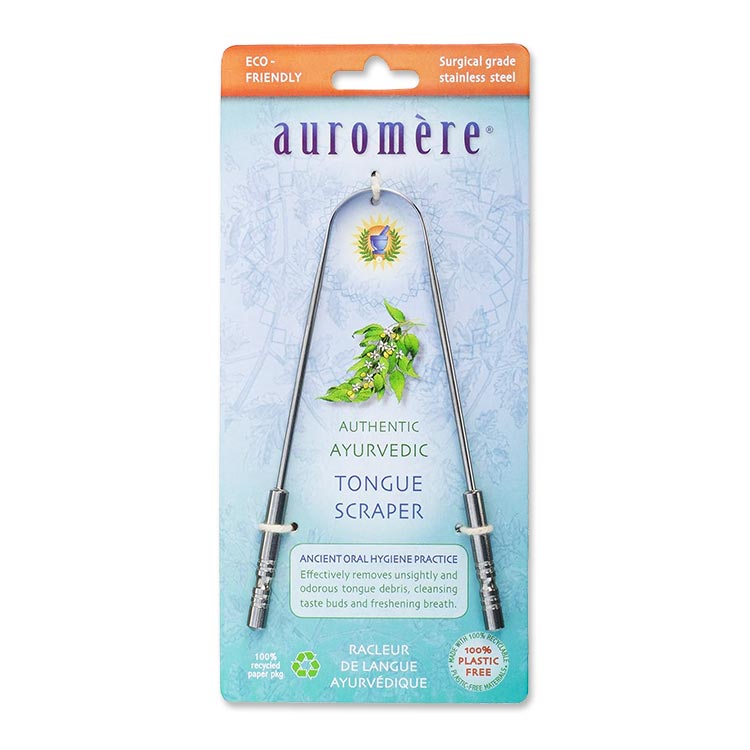 Rakuten - オーロメア アーユルベーダー 舌スクレーパー auromere Ayurvedic Tongue Scraper タングスクレーパー 舌クリーナー タンクリーナー【お取り寄せ商品】
