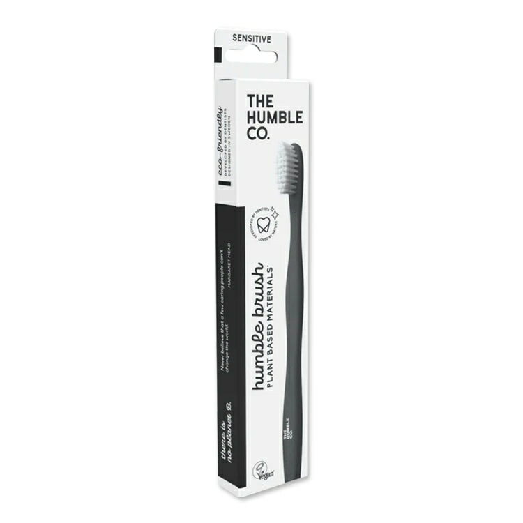 Rakuten - ザ ハンブルコー プラントベース 歯ブラシ センシティブ ホワイト THE HUMBLE CO Plant Based Toothbrush Sensitive White 歯みがき ハブラシ 植物由来 環境に優しい【お取り寄せ商品】【合わせて買いたい】
