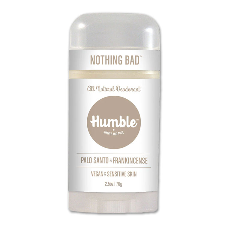 ハンブルブランズ デオドラント ビーガン&センシティブスキン スティックタイプ パロサント&フランキンセンス 70g (2.5oz) HUMBLE BRANDS Deodorant【お取り寄せ商品】