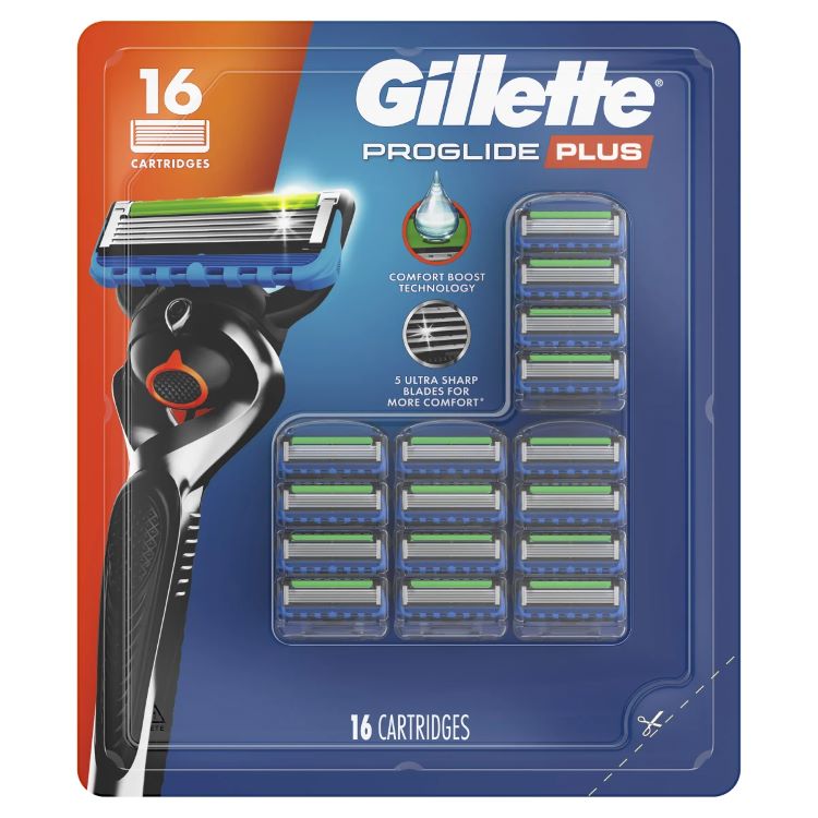 Rakuten - ジレット プログライド プラス カミソリ カートリッジ 詰め替え用 16 個入り Gillette Proglide Plus Razor Cartridge Refills, 16-count 【お取り寄せ商品】【アメリカコストコ品】