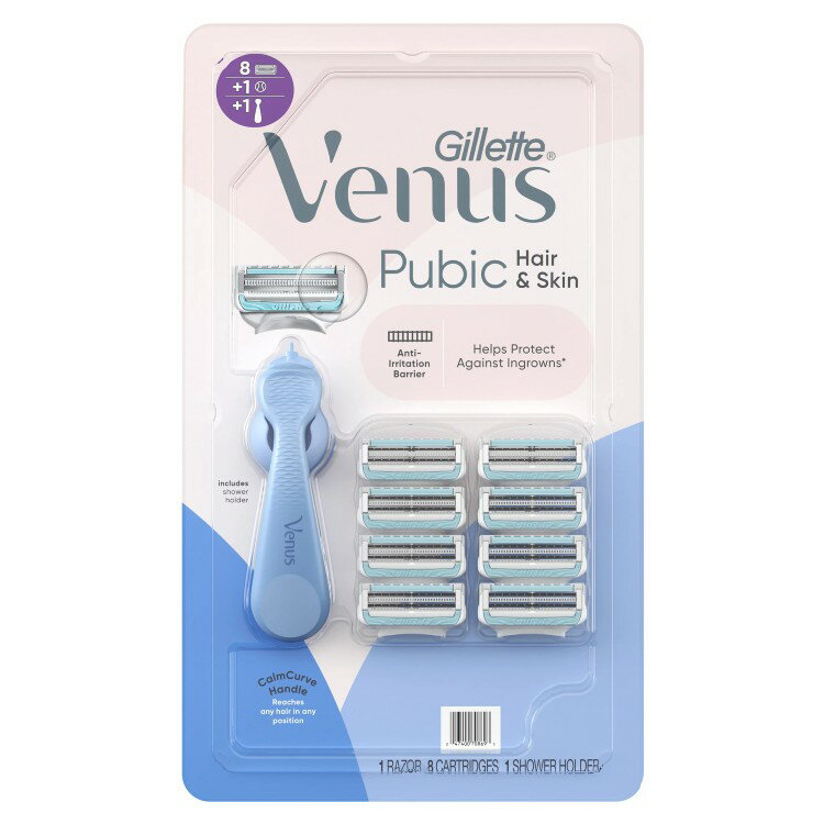 乐天商城 - ジレット ヴィーナス インティメート グルーミング カミソリ 8本セット Gillette Venus Intimate Grooming Razor, 8-count 【お取り寄せ商品】