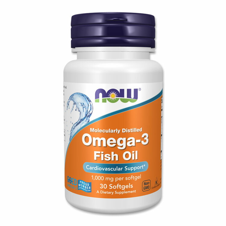 Rakuten - NOW Foods オメガ-3 1000mg 30粒 ソフトジェル ナウフーズ NOW Foods OMEGA-3 1000mg 30SGELS