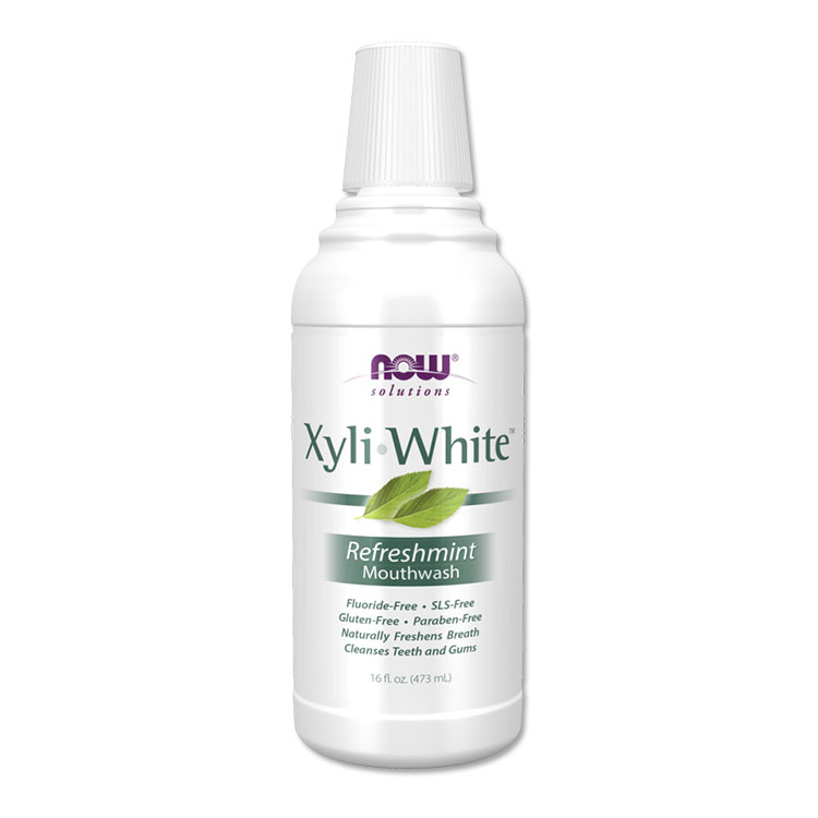 Rakuten - ナウフーズ キシリホワイト マウスウォッシュ (デンタルリンス) 473ml NOW Foods Xyli-White 口 オーラルケア 歯 キシリトール