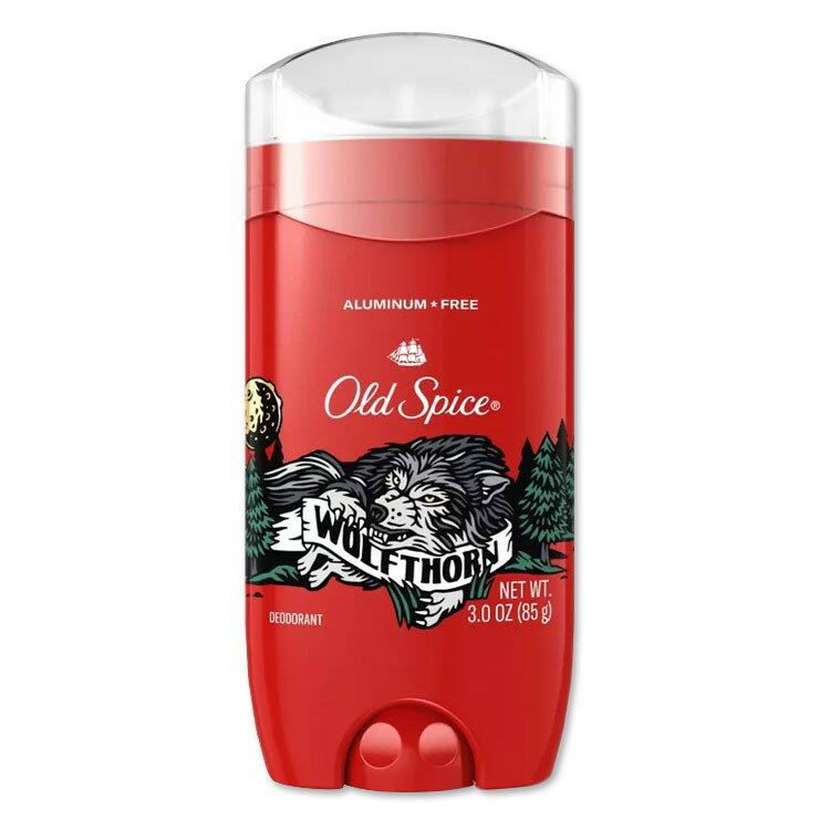 オールドスパイス ワイルドコレクション デオドラント(アルミニウムフリー) ウルフソーン 85g (3oz) Old Spice Wild Collection Wolfthorn Deodorant