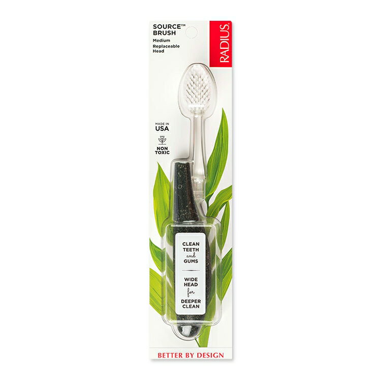 Rakuten - ラディウス ソース フロス ブラシ ミディアム USカレンシー Radius Source Floss Brush Medium US Currency 歯ブラシ ふつう毛 右利き 左利き