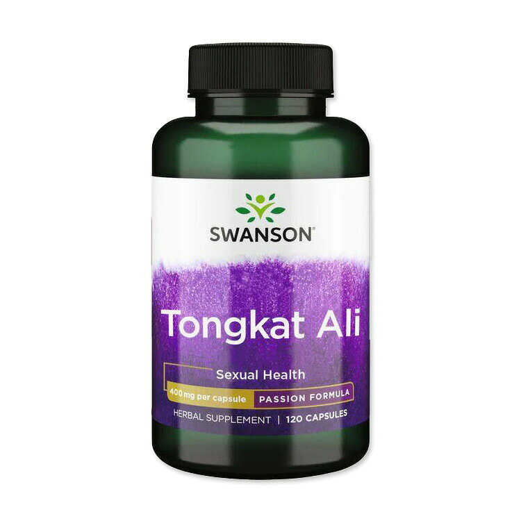 スワンソン トンカットアリ カプセル 400mg 120粒 Swanson Tongkat Ali 400mg 120cap
