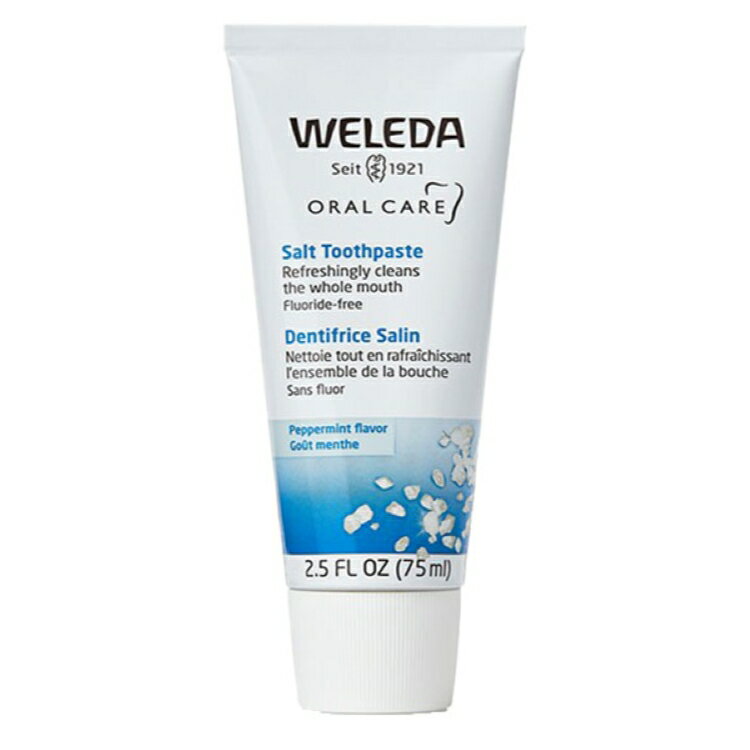 商品説明 ●WELEDA（ヴェレダ）の塩ハミガキはフッ素フリー！ ●ペパーミントのフレッシュさを含んだ塩ハミガキは優しくあなたの歯を洗浄します。 ●また、この商品はオーガニックコスメに関する欧州の国際機関であるNATRUE認証の商品！ ●オーガニックに拘った歯磨き粉です！【WELEDAのこだわり】 NATRUE認定 / パラベンフリー / フタル酸エステル不使用 / 合成保存料不使用 / 合成香料不使用 / クルエルティフリー (動物実験なし) / UEBT認証ラベル / Bコーポレーション認証 / 皮膚科医検査済み / 皮膚科医承認 / 合成着色料不使用 / 防腐剤不使用 / 鉱物油由来の原材料不使用 / 合成保存料不使用 / マイクロプラスチック不使用 / 染料不使用 / 鉱油不使用 / ビーガン仕様 / ベジタリアン仕様 / ノンコメドジェニック / Non-GMO (非遺伝子組換え) / 合成物質不使用 / 石油成分不使用 / シリコンフリー / マイクロプラスチックフリー / ナノプラスチックフリー / パラフィンフリー 消費期限・使用期限の確認はこちら 内容量 2.5fl.oz（75ml） 原材料: 重炭酸ナトリウム、水、グリセリン、シリカ、ペパーミントオイル、スピノサスモモ果汁、塩化ナトリウム、コミフォラミルラ樹脂エキス、ラタニア根エキス、セイヨウトチノキ樹皮エキス、マムシアルム根エキス、グアーガム、アルコール、ホホバ種子オイル、エスクリン、ラクトース、香料、リモネン、リナロール ※界面活性剤、合成保存料、合成香料、合成着色料、鉱物油由来成分不使用 ※詳しくはメーカーサイトをご覧ください。 使用方法 1日2回、普段のハミガキにご使用下さい。 メーカー WELEDA（ヴェレダ） ・お肌に合わない場合は使用をやめ、症状によっては医師にご相談ください。 ・効能・効果の表記は薬機法により規制されています。 ・医薬品該当成分は一切含まれておりません。 ・メーカーによりデザイン、成分内容等に変更がある場合がございます。 ・製品ご購入前、ご使用前に必ずこちらの注意事項をご確認ください。 Weleda Salt Toothpaste, 2.5 oz 生産国: アメリカ 区分: 化粧品 広告文責: ㈱ REAL MADE 050-3138-5220 配送元: CMG Premium Foods, Inc.