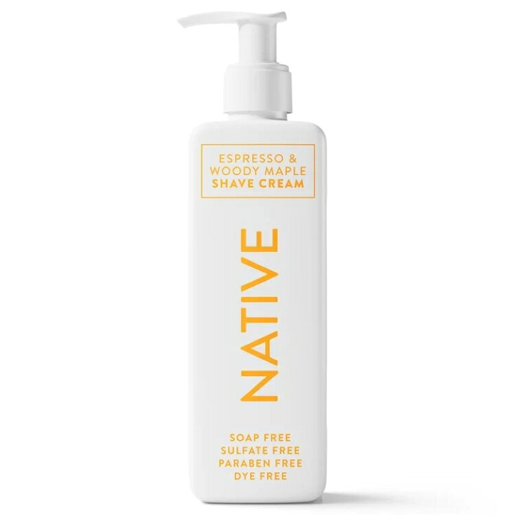 Rakuten - ネイティブ 全身用シェーブクリーム エスプレッソ＆ウッディメープル 225mL Native Espresso & Woody Maple Whole Body Shave Cream 7.6 fl oz 【お取り寄せ商品】
