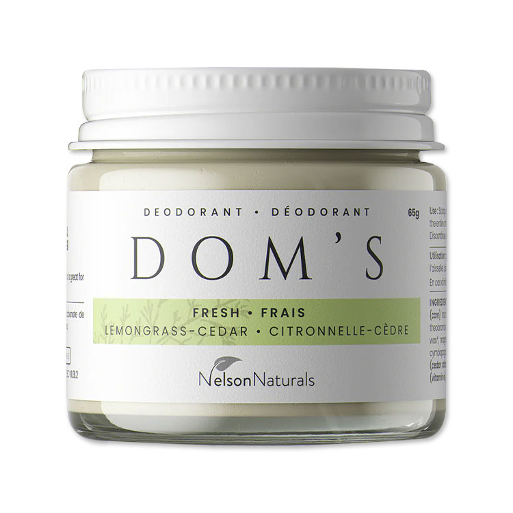 Rakuten - 【ポイントUP★1日15時-11日2時】ネルソンナチュラルズ ドムズ デオドラント フレッシュ 65g Nelson Naturals Dom's Deodorant - Fresh クリーム パーソナルケア 臭い【お取り寄せ商品】