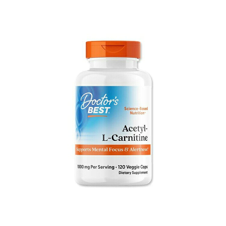 アセチル・L-カルニチン カルニチンフマル配合 120粒 ベジタブルカプセル Doctor's...