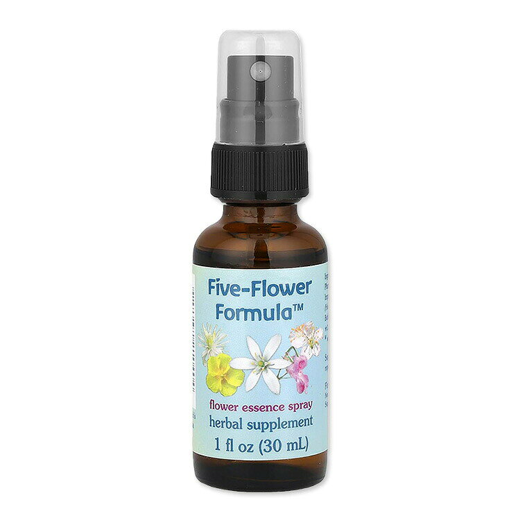 フラワーエッセンスサービス ファイブフラワーフォーミュラ スプレー 30ml (1 fl oz) Flower Essence Services Five-Flower Formula Spray【お取り寄せ商品】