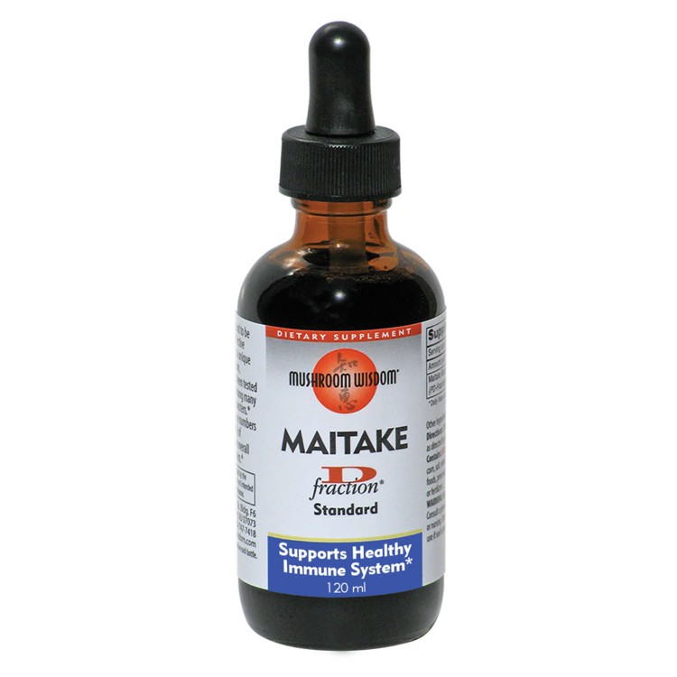 マッシュルームウィズダム マイタケ D-フラクション標準タイプ 120ml サプリ 健康サプリ キノコ（茸）加工食品 βグルカン配合 キノコ 茸 舞茸 お徳用 Mushroom wisdom[お得サイズ]