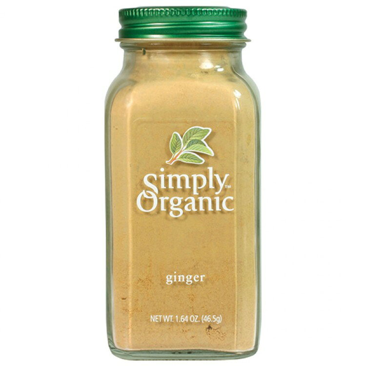 ショウガ 46g Simply Organicスパイス/spice/オーガニック/USDA/コーシャ Ginger, ...
