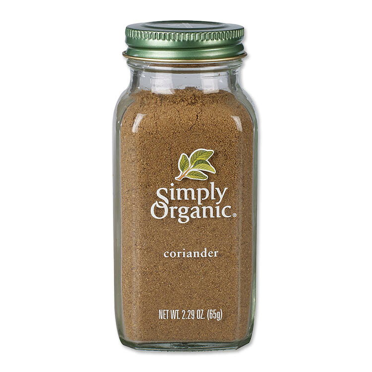 シンプリーオーガニック コリアンダー シード 65g (2.29oz) Simply Organic Corian...