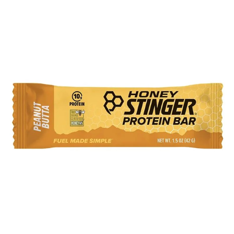 ハニースティンガー ピーナッツバター プロテインバー 43g Honey Stinger Peanut Butta Protein Bar 1.5 oz. 【お取り寄せ商品】