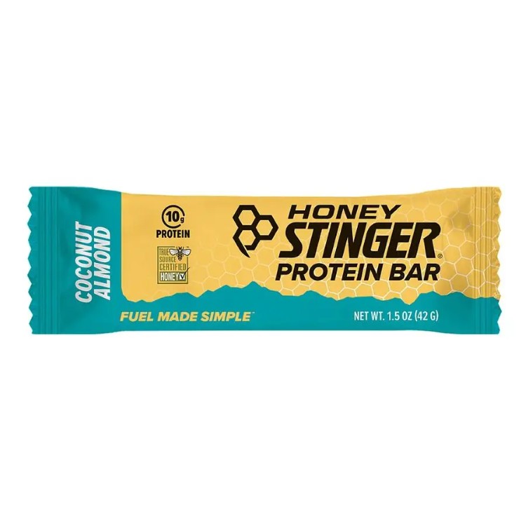 ハニースティンガー ココナッツアーモンド プロテインバー 43g Honey Stinger Coconut Almond Protein Bar 1.5 oz. 【お取り寄せ商品】