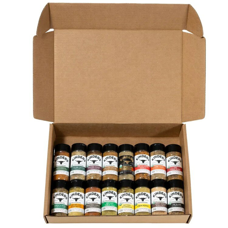 キンダーズ バラエティ シーズニングパック 16個入り 1.4kg Kinder's Variety Seasoning Pack, 16-count, 49.65 oz. Total 【お取り寄せ商品】