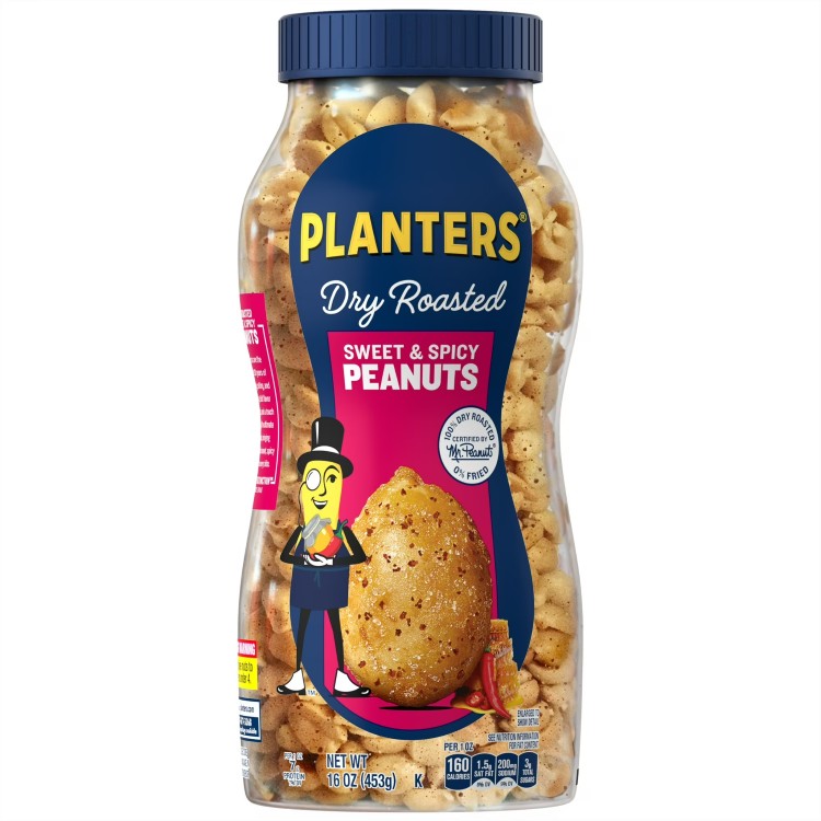 プランターズ スイート＆スパイシーピーナッツ 453g PLANTERS Sweet and Spicy Peanuts 16 oz 【お取り寄せ商品】