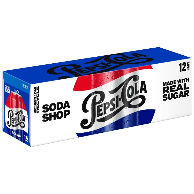 ペプシコーラ リアルシュガー使用（355ml×12本）は、すっきりとした味わいが楽しめる炭酸飲料です。砂糖を使用したやさしい甘さで、食事やおやつと一緒にぴったり合います。 ホームパーティーやイベント、日常の食卓まで幅広いシーンで活躍。常温で保存できるため、まとめ買いにも便利です。 家族や友人とシェアして楽しめる、12本入りのセットです。