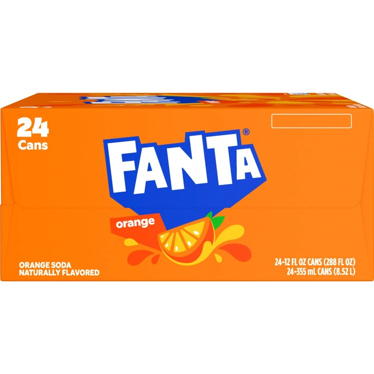 爽やかなフルーティーなオレンジソーダは、お気に入りのスナックと一緒に食べると最高です 100%天然フレーバーのソフトドリンク おいしいフルーツ風味のドリンク このパックを冷蔵庫に入れておけば、友達と一緒に味覚の冒険を楽しむのに最適です（または、一人でスナックを食べるときにも最適です） ファンタオレンジ12液量オンス缶24パック - 何にでもぴったり