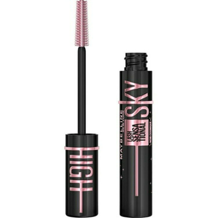 メイベリン ラッシュセンセーショナル スカイハイ ウォッシャブル マスカラ コズミックブラック 約7.1mL Flex Towerブラシがまつ毛の一本一本にフィットし、美しいセパレート仕上がりを演出。竹由来成分と繊維を配合したフォーミュラで軽やかな付け心地。にじみにくく落としやすいウォッシャブルタイプです。材料 G2043026 - 成分: 水、プロピレングリコール、スチレン/アクリレーツ/メタクリル酸アンモニウムコポリマー、ポリウレタン-35、ミツロウ、合成フルオロフロゴパイト、ステアリン酸グリセリル、セチルアルコール、ステアリン酸PEG-200グリセリル、エチレンジアミン/ステアリルダイマージリノール酸コポリマー、カルナウバロウ、ステアリン酸、パルミチン酸、エチレン/VAコポリマー、変性アルコール、パラフィン、アミノメチルプロパンジオール、フェノキシエタノール、カプリリルグリコール、グリセリン、ヒドロキシエチルセルロース、メチルパラベン、ブチレングリコール、メチルプロパンジオール、レーヨン、キサンタンガム、カプリル酸／カプリン酸トリグリセリド、ラウレス硫酸Na、ミリスチン酸、ラウレス-21、PEG-40水添ヒマシ油、シリカ、EDTA-4Na、ペンタエリスリチルテトラジ-t-ブチルヒドロキシヒドロケイヒ酸、ソルビン酸K、フェニルプロパノール、デヒドロ酢酸Na、バンブサブルガリスエキス [+/- 含有する可能性のある成分：酸化鉄（CI 77491、CI 77492、CI 77499）、ブラック2（CI 77266）、ウルトラマリン（CI 77007）、マイカ、酸化チタン（CI 77891）、マンガンバイオレット（CI 77742）]。Fil D277990/1