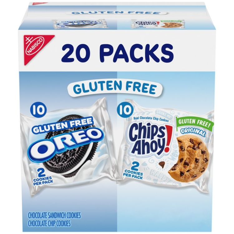 オレオ＆チップス アホイ！ チョコチップクッキー グルテンフリー バラエティパック 20個入り OREO & CHIPS AHOY! Chocolate Chip Cookies Gluten Free Variety Pack, 20 Packs 【お取り寄せ商品】