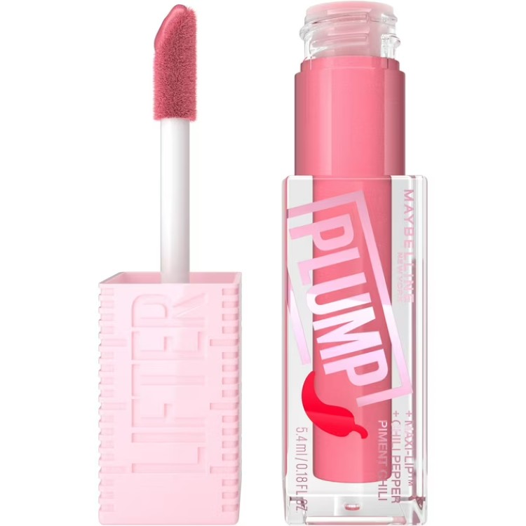 メイベリン リフター プランプ リップグロス ブラッシュブレイズ Maybelline Lifter Plump Lasting Lip Gloss, Blush Blaze 【お取り寄せ商品】