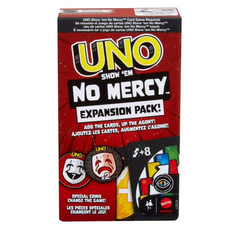 UNO ショー・エム・ノー・マーシー カードゲーム 拡張パック Walmart限定 UNO Show ‘em No Mercy Card Game Expansion Pack 【お取り寄せ商品】
