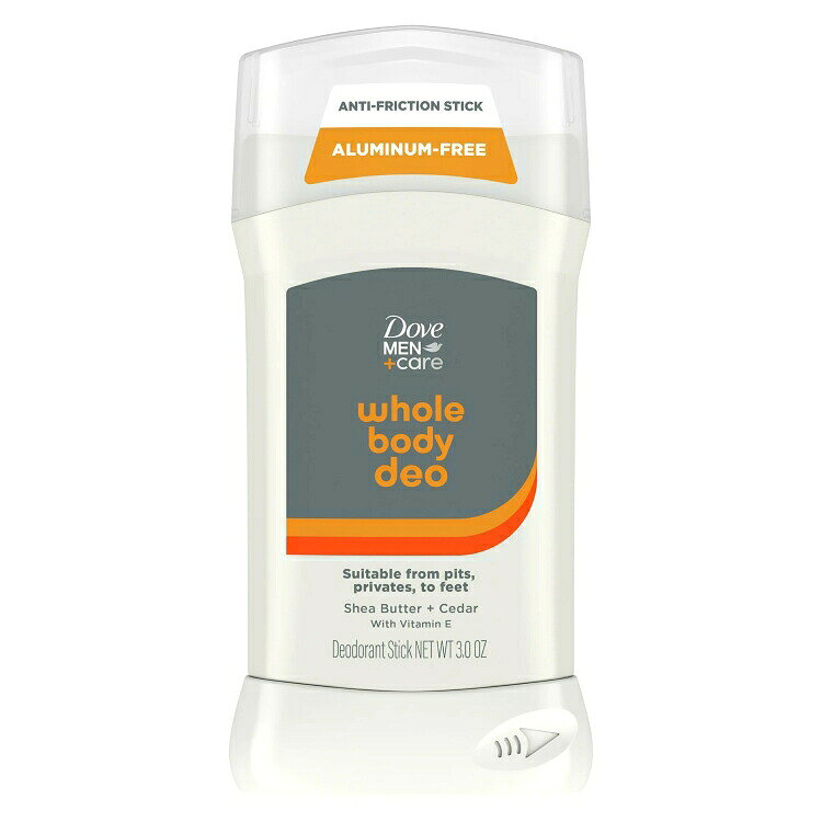 ダヴ メン+ケア アルミニウムフリー 全身用デオドラントスティック シアバター＆シダー 85g Dove Men+Care Whole Body Deodorant Stick for Men Shea Butter & Cedar, 3 oz 【お取り寄せ商品】