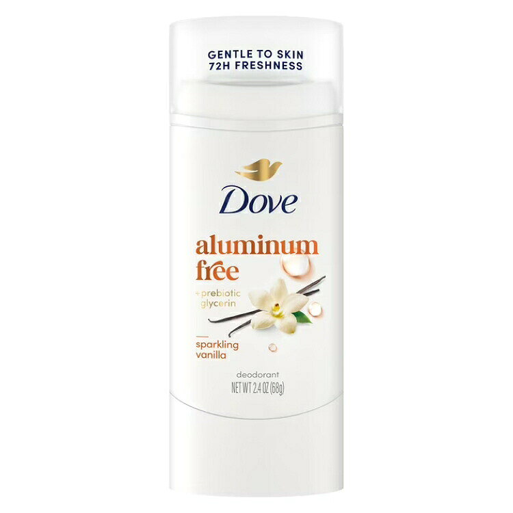 ダヴ デオドラントスティック スパークリングバニラ アルミニウムフリー 68g Dove ...