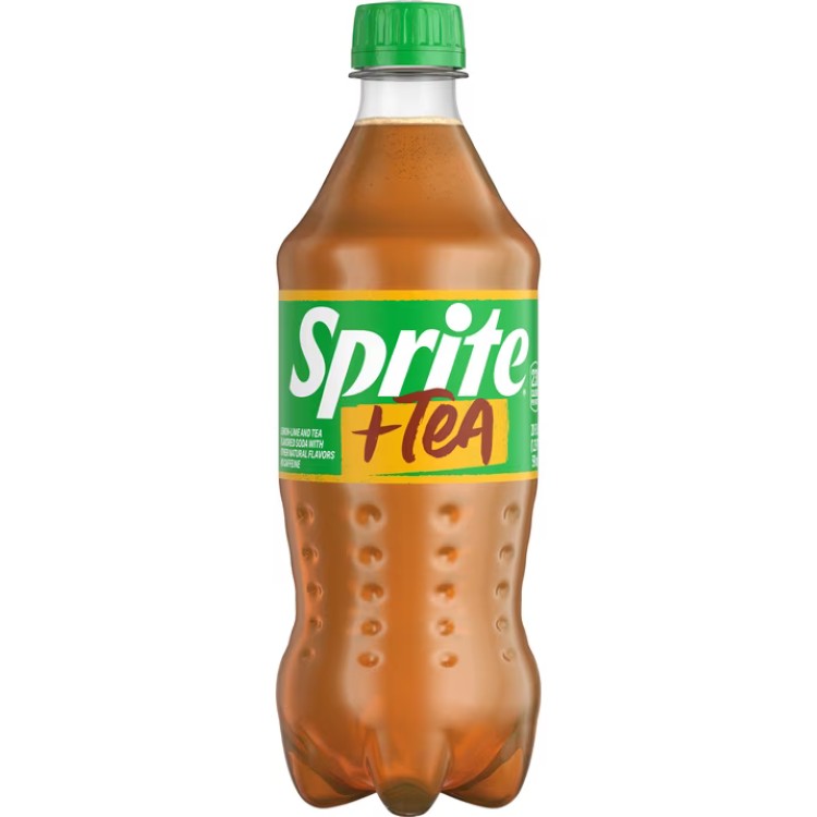 スプライトならではの爽やかなレモンライムに、ティーの風味を組み合わせた限定の炭酸飲料です。清涼感のある炭酸とお茶の香りが調和した、新感覚の味わいを楽しめます。自然由来の香料を使用したカフェインフリーの591ml入りです。