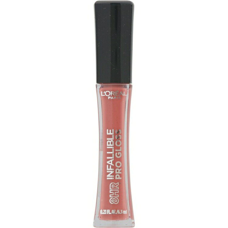 ロレアル パリ インファリブル 8時間 プロ ハイドレーティング リップグロス 885 シェルピンク 約6.2mL L'Oreal Paris Infallible 8 Hour Pro Hydrating Lip Gloss, 885 Shell Pink, 0.21 fl oz 【お取り寄せ商品】