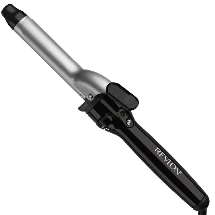 レブロン パーフェクトヒート トリプルセラミック カーリングアイロン 約25mm ブラック Revlon Perfect Heat 1inch Triple Ceramic Curling Iron, Black 【お取り寄せ商品】