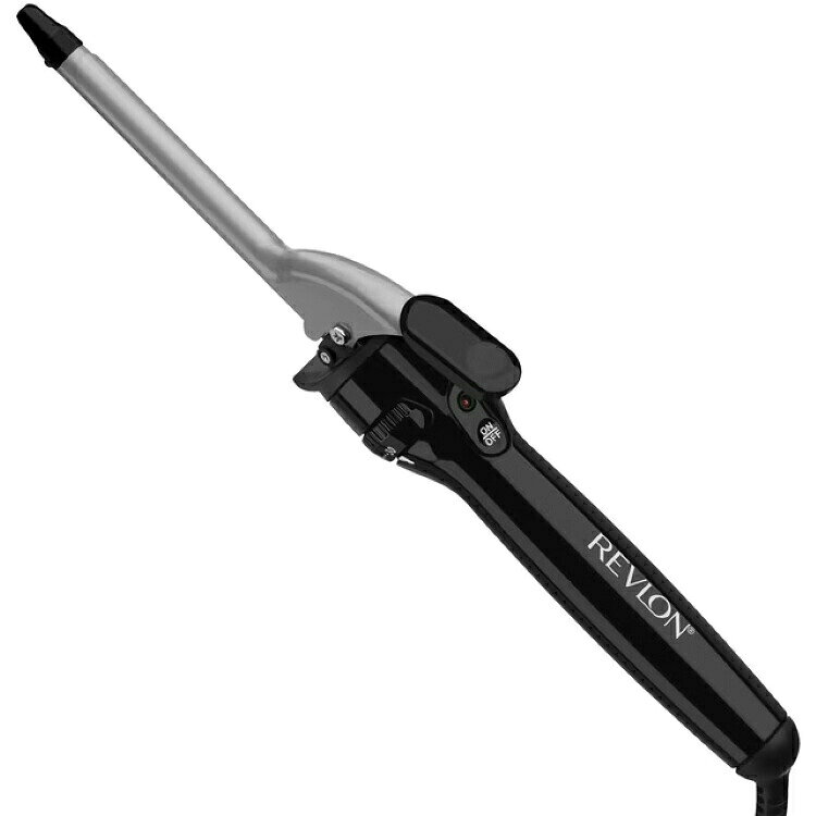 レブロン パーフェクトヒート トリプルセラミック カーリングアイロン 約13mm ブラック Revlon Perfect Heat 1/2inch Triple Ceramic Curling Iron, Black 【お取り寄せ商品】
