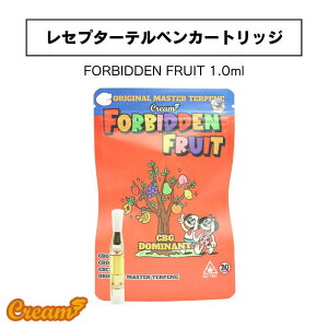 ハイパワーレセプターテルペン リキッド Creams クリームス CBGカートリッジ20% FORBIDDEN FRUIT 1.0ml CBG CRD CBC CBG優勢オリジナルマスターブレンドレセプターテルペン