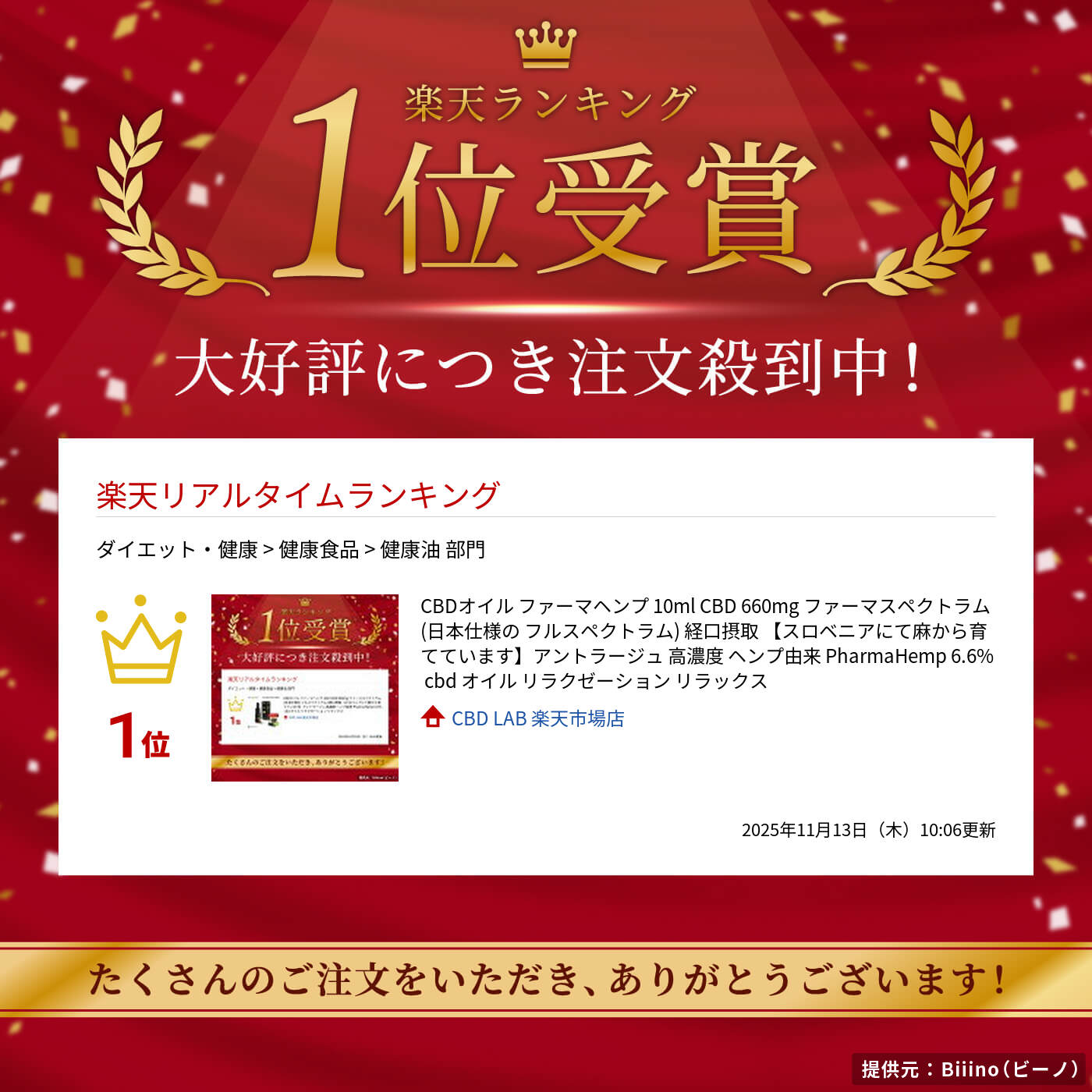 CBDオイル ファーマヘンプ 10ml CBD 660mg ファーマスペクトラム(日本仕様の フルスペクトラム) 経口摂取 【スロベニアにて麻から育てています】...