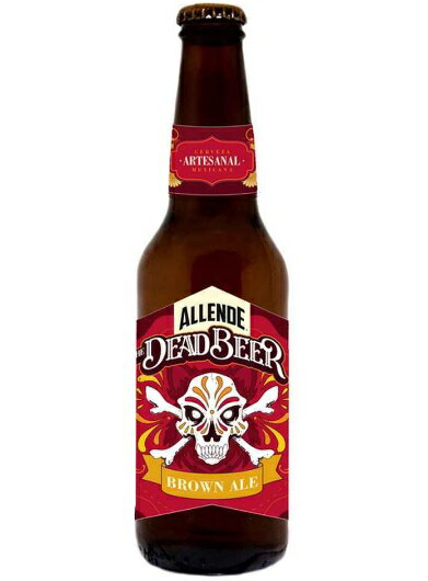 楽天ビールと洋酒の専門店酒のやまいちアジェンデ　ザ　デッド　ビール ブラウンエール　5.0％　355ml　メキシコ　死者の日　ビール