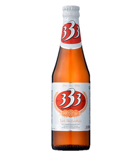 333 <バーバーバー>(瓶) ビール 5.0% 355ml ペールラガー タイプ ベトナム