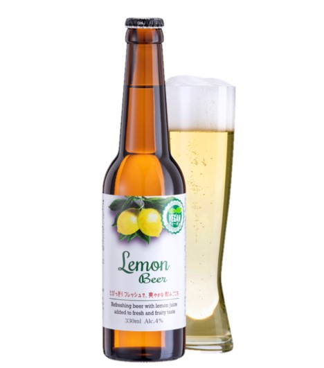 レモンビール 4.0％　330ml　カクテル