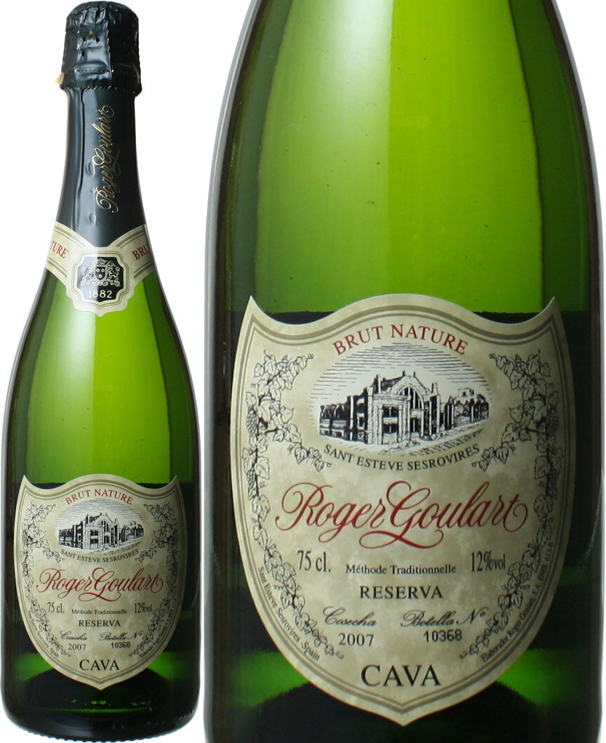 ワイン名 Cava Roger Goulart Brut Nature ワイン種別 発泡ワイン・白 ブドウ品種 チャレロ40％、マカベオ30％、パレリャーダ25％、シャルドネ5％ 生産者 ロジャーグラート 産地 スペイン 原産地呼称 カヴァ...