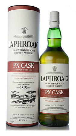 【免税店向けの大容量1,000ml】　ラフロイグ　PX　カスク　シングルモルト　48％　1,000ml