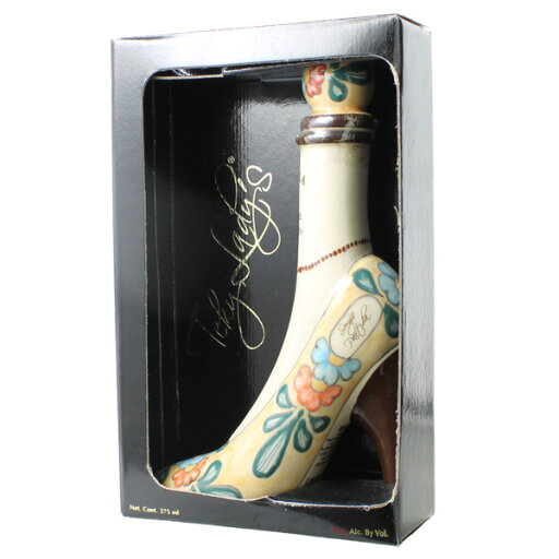 テキレディ アネホ ハイヒール 花柄イエロー トレス ムヘレス 38% 375ml テキーラ