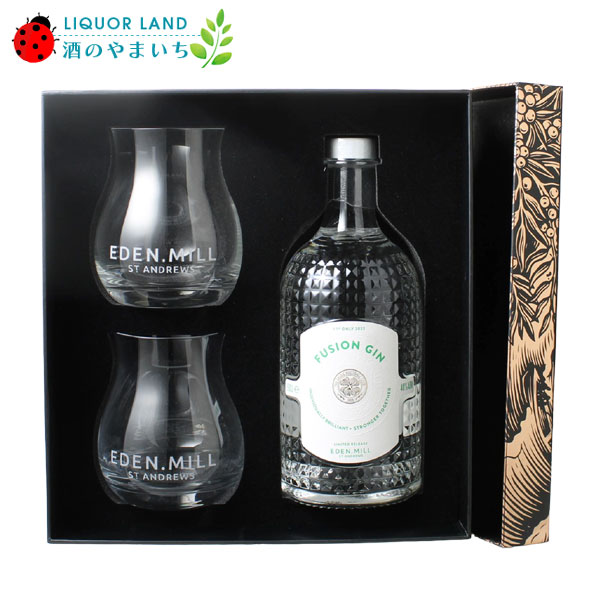 エデンミル フュージョンジン グラスセット 40% 700ml ジン ※同梱時2本換算