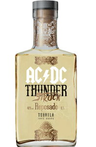 ＜世界的ロックバンドAC/DC公認テキーラ！＞　AC/DC　サンダーストラック　レポサド　テキーラ　40％　750ml