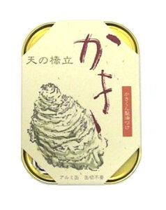 天の橋立　かき燻製油漬 缶詰 105g　竹中缶詰