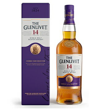 GLENLIVET ザ　グレンリベット　14年　コニャックカスク　セレクション　40％　750ml　正規輸入品　シングルモルト　ウイスキー