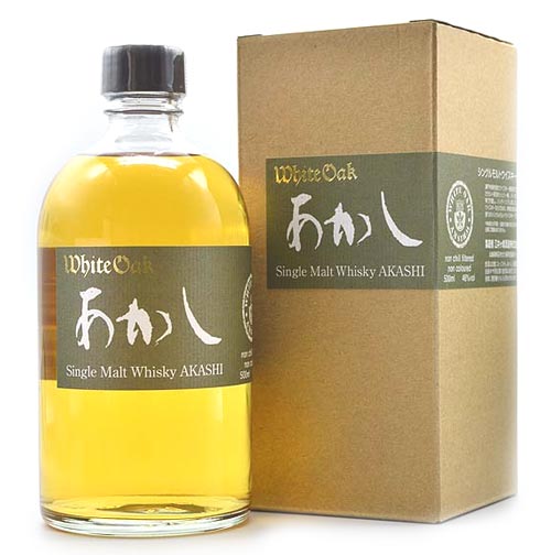 江井ヶ嶋蒸留所　ホワイトオーク　シングルモルト　あかし　46％　500ml　兵庫県　国産　ジャパニーズ　ウイスキー