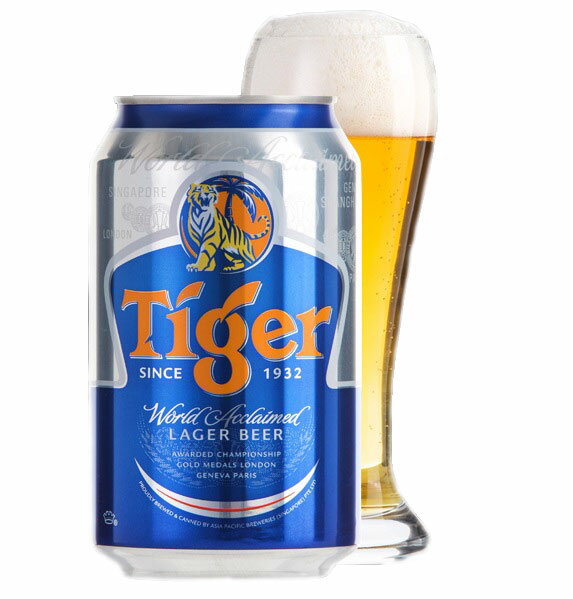 【ケース販売】　【送料無料！】　タイガー　ラガービール　缶タイプ　（330ml×24本）のサムネイル