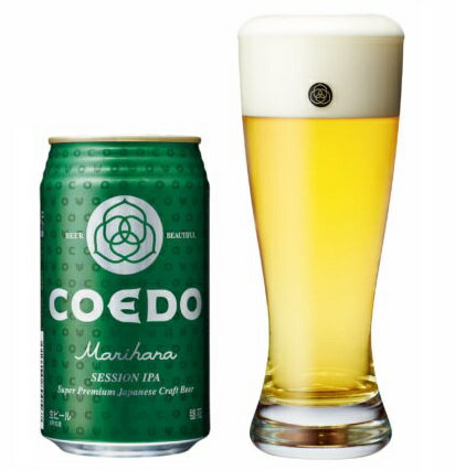 コエド　COEDO　ビール　毬花　（缶）　4.5％　350ml